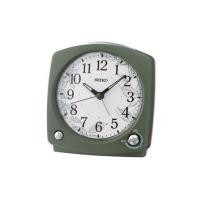 ราคา นาฬิกาปลุก SEIKO CLOCKS QHP012M 5.11X4.72 นิ้ว สีเขียว (1272747)