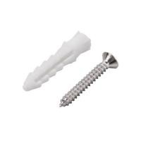 ราคา พุกพลาสติกพร้อมสกรู DEXZON เบอร์ 6 แพ็ก 50 ชิ้น (1206198)