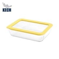 ราคา กล่องอาหารแก้ว KECH HOLA 0.7 ลิตร สีเหลือง (1254735)