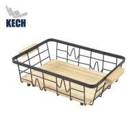 ราคา ตะกร้าผลไม้เหลี่ยม KECH T-BOLT 32 ซม. สีดำ (1267911)