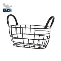 ราคา ตะกร้าผลไม้ทรงรี KECH HANDLE S 26 ซม. สีดำ (1192116)