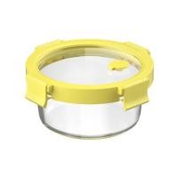 ราคา กล่องอาหารกลม OCEAN GLASS REGO BOX 0.4 ลิตร สีเหลือง/ใส (1231417)