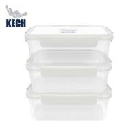 ราคา ชุดกล่องอาหาร 0.9 ลิตร KECH NEXT2815 แพ็ก 3 ชิ้น สีครีม (1270445)