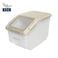 ราคา ถังข้าวสารฝาล็อก KECH AIR LOCK 10 กก. สีขาว/ครีม (1273962)
