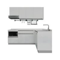 ราคา ครัวไม้สำเร็จ STARMARK BLANCE L220_R 220 ซม. (1184595)