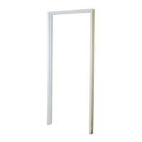 ราคา วงกบประตูไม้สังเคราะห์ WPC AZLE ULTRA 4 80X200 ซม. สีขาว ลายไม้ (1255049)