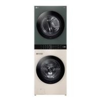 LG Wash Tower เครื่องซักอบฝาหน้า ซัก 21 กก. อบ 16 กก. รุ่น WT2116SHEG