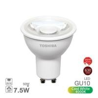 ราคา หลอด LED TOSHIBA MR16/PAR 7.5 วัตต์ COOL WHITE GU10 (1275025)