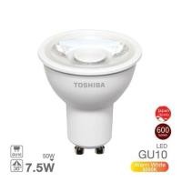ราคา หลอด LED TOSHIBA MR16/PAR 7.5 วัตต์ WARM WHITE GU10 (1275034)
