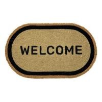 ราคา พรมกากมะพร้าว HOME LIVING STYLE W.CAPSULE 45X75 ซม. สีดำ (1271209)