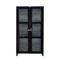 ราคา ตู้เหล็กบานเปิดกระจก SURE BG-170 สีดำ (1245703)