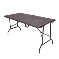 ราคา โต๊ะพับอเนกประสงค์ HDPE SPRING 150 ซม. สีน้ำตาล (1273058)