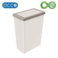 ราคา ถังขยะเหลี่ยมฝาสวิง ACCO CIRCULAR 20 ลิตร สีเทา (1269957)