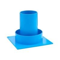 ราคา ข้อต่อกันซึม PVC WATER FLOW 3 นิ้ว สีฟ้า (1278106)