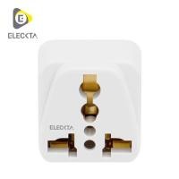 ราคา ปลั๊กแปลง 2 ขาแบน ELECKTA EL10A-E 10 แอมป์ สีขาว (1281584)