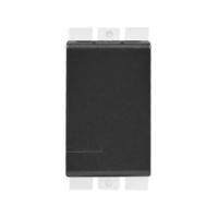 ราคา สวิตช์ 1 ทาง 1 ช่อง BTICINO BAMBOO SAE2001TGR สีดำ (1265085)