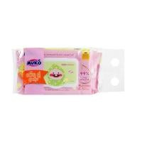 ราคา ผ้าเช็ดทำความสะอาดผิว MUKO LAVENDER 50 แผ่น (แพ็ก 2 ชิ้น) (1281908)