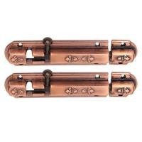 ราคา กลอนทั่วไป M.PRO 240 4 นิ้ว สีทองแดงรมดำ (แพ็ก 2 ชิ้น) (1136354)