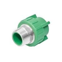 ราคา ข้อต่อตรงเกลียวนอก PP-R SCG 3/4 นิ้ว สีเขียว (1137487)