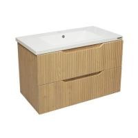 ราคา อ่างล้างหน้าเคาน์เตอร์ MOYA CP7180F33 ลายไม้ (1249099)