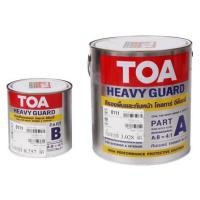 ราคา สีงานอุตสาหกรรม TOA HEAVY GUARD COALTAR PART A+B 111 สีดำ 1 แกลลอน (271494)