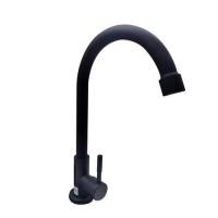 ราคา ก๊อกซิงค์เดี่ยวเคาน์เตอร์ HOEN LS-507B(T) สีดำ (1238956)