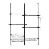 ราคา ราวแขวนผ้า 4 ราวแขวน 3 ตะกร้า TUGU R64B สีดำ (1268966)