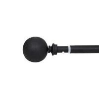 ราคา รางเหล็ก ยืดหด HOME LIVING STYLE DARK 110-210 ซม. สีดำ (1275347)