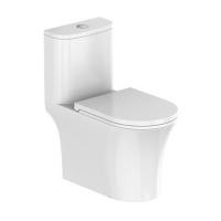 ราคา สุขภัณฑ์ 1 ชิ้น HAFELE 495.61.484 3/4.5 ลิตร สีขาว (1282322)