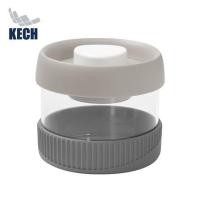 ราคา ขวดโหลแก้วฝาดึง KECH SPACE 0.45 ลิตร สีเทา (1262105)