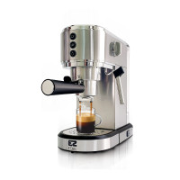 ราคา เครื่องชงกาแฟ กึ่งอัตโนมัติ แบบไฮบริด ETZEL SN685 สีเงิน (888108700005)