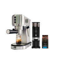 ราคา เครื่องชงกาแฟสด ETZEL SN685 ชงแคปซูลได้ 20 บาร์ พร้อมเครื่องบด ETZEL รุ่น SN9400N (ฟรี กาแฟดอยช้าง 250 กรัมและกาแฟแคปซูล) (888108700024)