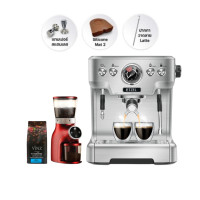 ราคา เครื่องชงกาแฟETZEL SN6570 + เครื่องบดเมล็ดกาแฟSN9401D และเมล็ดกาแฟแถมฟรี กาแฟดอยช้าง 250 กรัม (888108700028)