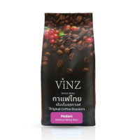 ราคา เมล็ดกาแฟ ViNZ ดอยช้าง มาดาม อาราบิก้าเบลนคั่วเข้ม 1 ถุง (250g) (888108700114)