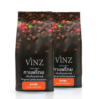 ราคา เมล็ดกาแฟ ViNZ ดอยช้าง เอ็กซ์ต้า อาราบิก้า 100% คั่วเข้ม 2 ถุง (ถุงละ 250 กรัม) (888108700123)
