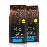 ราคา เมล็ดกาแฟคั่วบด ViNZ อโรม่า ดอยช้าง อาราบิก้า ปลอดสารพิษ คั่วเข้ม 2 ถุง (ถุงละ 250 กรัม) (888108700130)