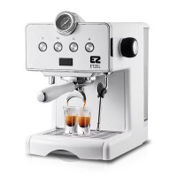 ราคา เครื่องชงกาแฟ ETZEL รุ่น SN610 แรงดัน 20 บาร์ เครื่องชงกาแฟเอสเพรสโซ่กึ่งอัตโนมัติ (สีขาว) (888108700143)