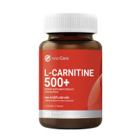 ราคา ผลิตภัณฑ์เสริมอาหาร INTERCARE แอล-คาร์นิทีน 500 พลัส (1 กระปุก : 30 เม็ด) (888109100001)