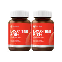 ราคา ผลิตภัณฑ์เสริมอาหาร INTERCARE แอล-คาร์นิทีน 500 พลัส แพ็คคู่ 30 เม็ด 2 กระปุก (888109100011)