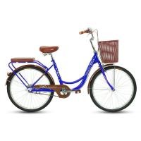 ราคา จักรยานแม่บ้าน Hero รุ่น Mamachari สีน้ำเงิน (888109200007)
