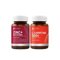 ราคา ผลิตภัณฑ์เสริมอาหาร INTERCARE ซิงค์ พลัส มัลติวิตามิน (1 กระปุก : 30 เม็ด) และ ผลิตภัณฑ์เสริมอาหาร INTERCARE แอล-คาร์นิทีน 500 พลัส (1 กระปุก : 30 เม็ด) (888109100018)