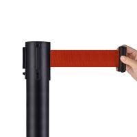 ราคา เสากั้นทางเดินสีดำ ไทยจราจร ความสูง 90 Cm. ชนิดดึงกลับอัตโนมัติ (ราคาต่อต้น) (888110700004)