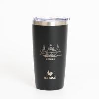 ราคา แก้วเก็บความเย็น ICEBASE รุ่น VLS-702BK (THAI CULTURE) ขนาด 600 มิลลิลิตร สีดำ (888111300086)