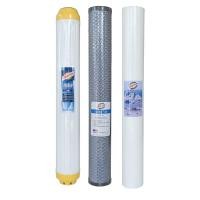 ราคา ไส้กรองน้ำ 3 ขั้นตอน PP/CTO/RESIN TREATTON รุ่น FTT-PPCTORSN20 ขนาด 20 นิ้ว (888111800065)