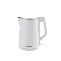 ราคา กาต้มน้ำไร้สายผนังสองชั้น HOMEMATE (HOM-264102) 1.5 ลิตร สีขาว (888112900033)