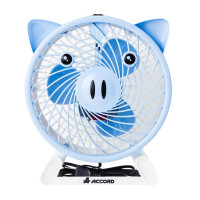ราคา พัดลมตั้งโต๊ะ Accord Prevail รุ่น AC-07 หมู สีฟ้า (888113000019)