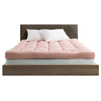 ราคา แผ่นรองนอน 3.5 ฟุต ibed รุ่นนุ่มแน่น (ลายตาราง) หนา 4 นิ้ว Peach (888113200003)