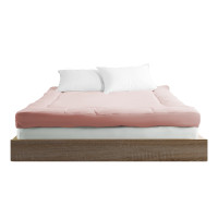 ราคา แผ่นรองนอน 3.5 ฟุต ibed รุ่นนุ่มแน่น (ลายเรียบ) หนา 4 นิ้ว Peach (888113200022)