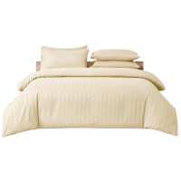 ราคา ชุดผ้าปูที่นอน 3.5 ฟุต 3 ชิ้น ibed ลายริ้ว Butter Cream (888113200213)