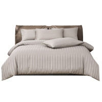 ราคา ชุดผ้าปูที่นอน 5 ฟุต 5 ชิ้น ibed ลายริ้ว Latte Milk (888113200222)